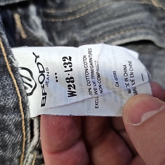 Brody gray 28x32 straight leg jeans - Picture 6 of 7